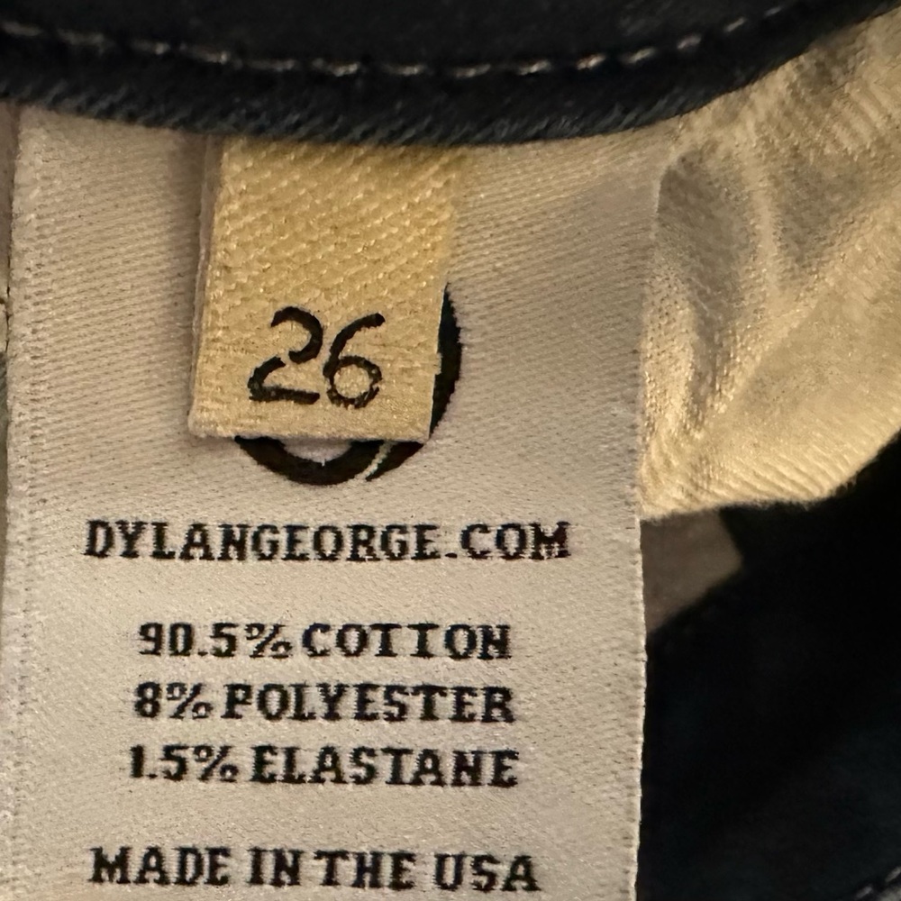 Dylan George Sophia Skinny Jeans Size 26 Jeggings - Picture 5 of 9